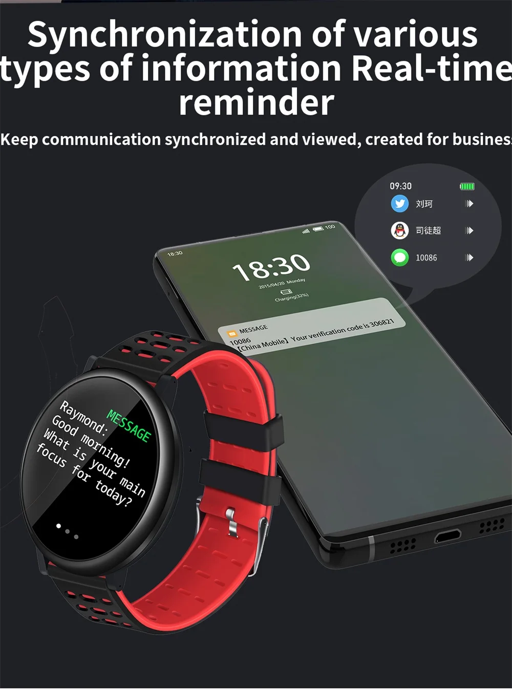 Android умные часы ios Smartwatch Bluetooth фитнес-браслет кровяное кислородное кровяное давление монитор сердечного ритма умные часы