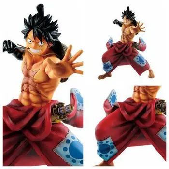 

21cm One piece Monkey D Luffy Kimono Action figure toys doll Christmas gift with box