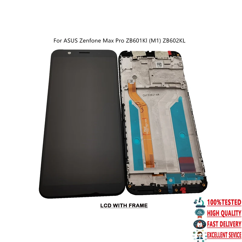 ЖК-дисплей 5 99 ''для ASUS Zenfone Max Pro ZB601Kl (M1) ZB602KL + цифровой преобразователь