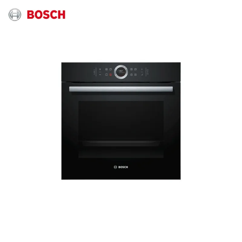 Встраиваемый электрический духовой шкаф Bosch Serie 8 HBG655BB1 черный | Бытовая техника