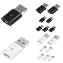 USB 2,0 A Тип мужчина к Micro USB 2,0 B Тип 5 Pin Женский адаптер конвертер Разъем для samsung xiaomi huawei телефон