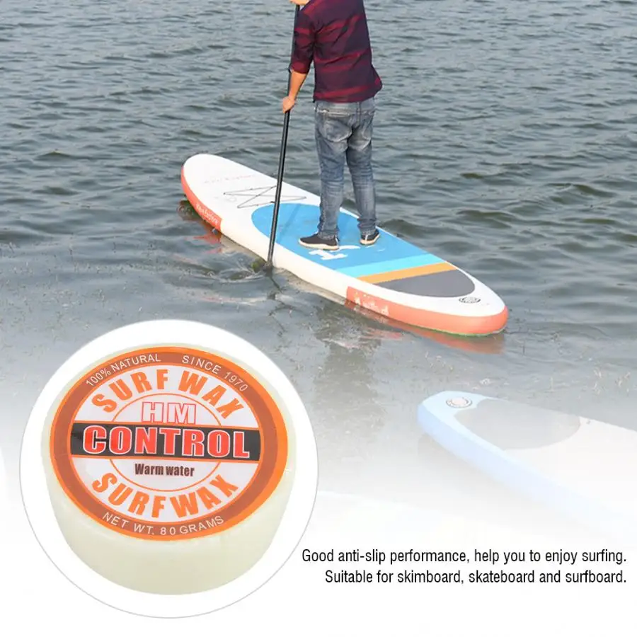 80G Anti-slip  Wax Lightweight 5 Kinds Water Temperature Waxes High Quality Surfing Wax Water Sports Surfing Accessory 6