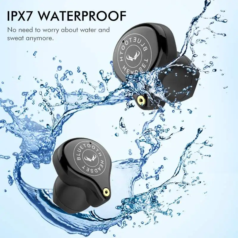YI TWS Bluetooth наушники 5,0 стерео CVC8.0 наушники с шумоподавлением Smart Touch IPX7 водонепроницаемая Спортивная гарнитура с внешним аккумулятором