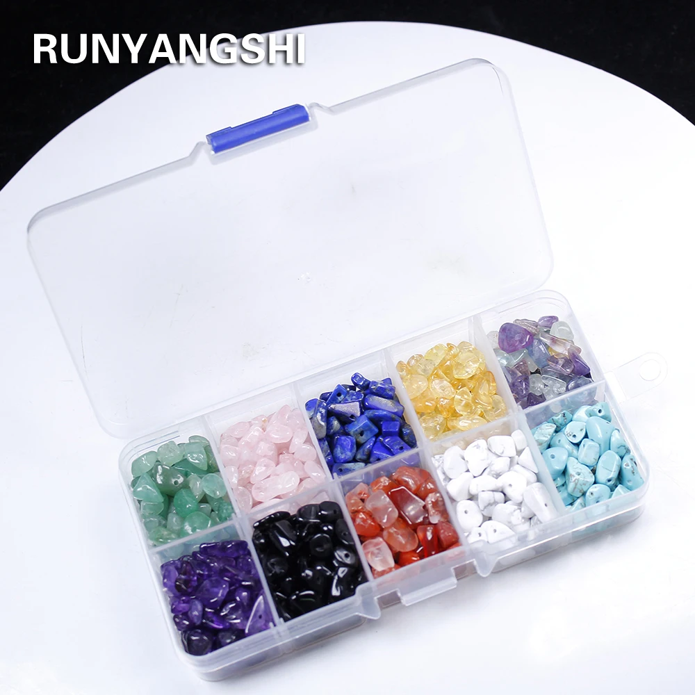 Камень кварцевый с натуральными кристаллами и драгоценными камнями 10 видов