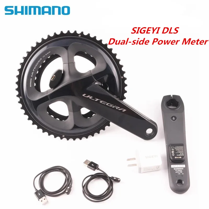 SHIMANO ULTEGRA R8000 шатун для шоссейного велосипеда с SIGEYI DLS METER Crank 170 мм 172,5 мм шатун обновление AX-POWER