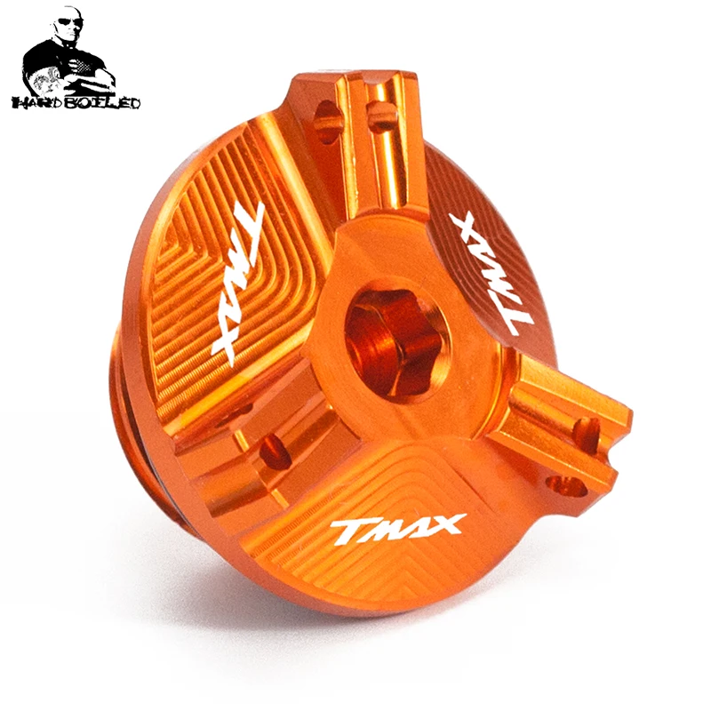 T-max logo M2.02.5 Motorcycle Aluminum Oil Filler Cap Plug cover For T MAX 530 tmax530 2013-2016 tamx500 Tmax 500 2008-2012 (8) 副本