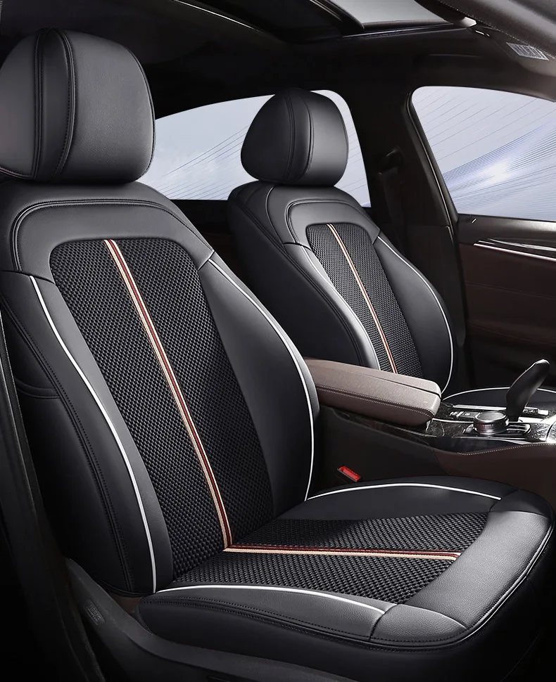 Кожаный чехол для автомобильного сиденья на заказ подходит Land Rover Discovery 3 4 5 Sports