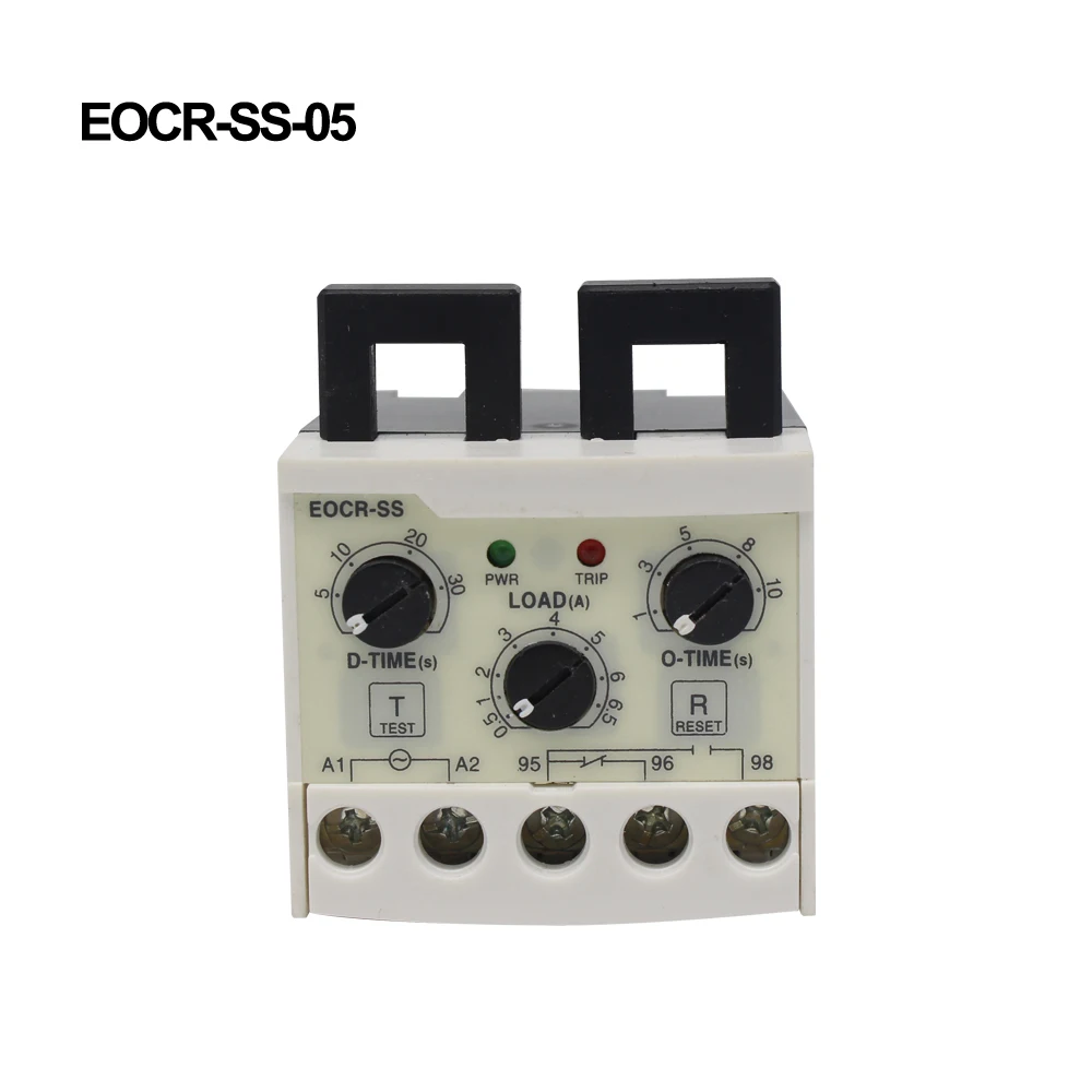 EOCR-SS 0,5-5A перегрузки фазы потери реле защиты независимо Регулируемый начиная путешествие задержки электронный реле перегрузки