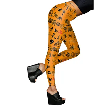 

New Leggings Women Fitness printing Pants Style Leggings Put Hip Fold Elastic High Waist Sexy Legging Breathable Slim Pants