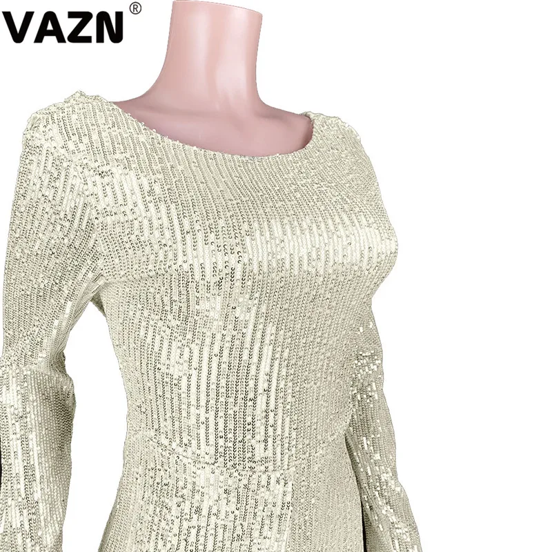 VAZN твердые тонкие с капюшоном шеи клуба бодикон короткие брюки сексуальные женские костюмы прилива o-образным вырезом с длинным рукавом Спортивные костюмы короткий комбинезон
