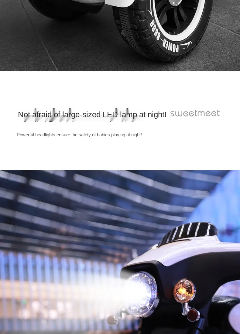 Harley-Davidson Children'S Motorcycle Electric Motorcycle 3 Wheel Rechargeable Three-Wheel Battery Bike 33 Harley-Davidson Children'S Motorcycle Electric Motorcycle 3 Wheel Rechargeable Three-Wheel Battery Bike