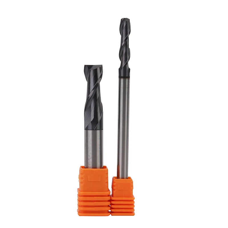 

1PC HRC50 2 Blade Endmills Milling Cutter Coating Tungsten 1mm 2mm 3mm 4mm 5mm Top Milling Cutter Wood Milling Cutter
