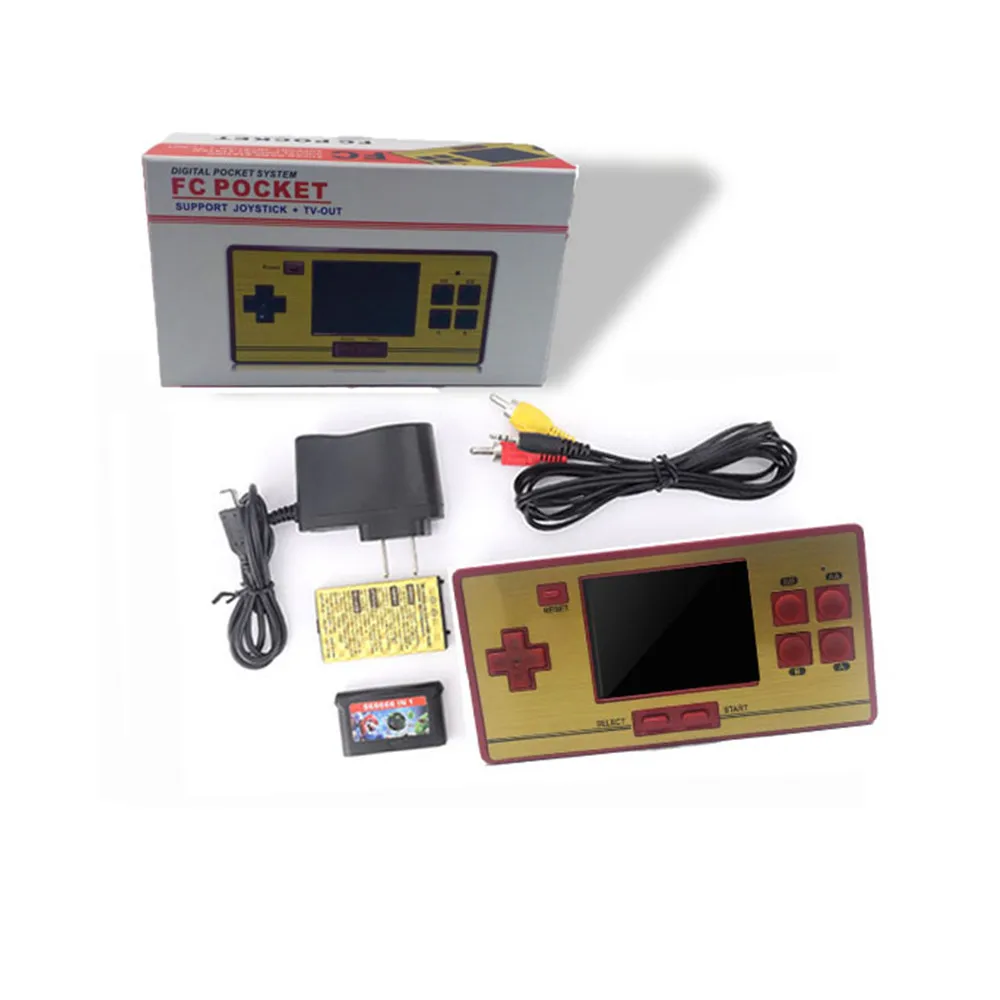 Встроенный 600 игр Мини ТВ игровая консоль 8 бит Ретро Классический Ручной игровой плеер AV выход видео игровая консоль игрушки подарки