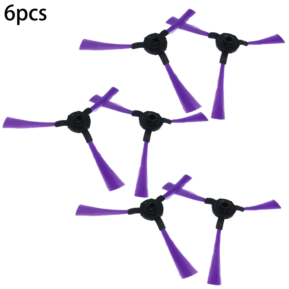 6 PCS Side Brushes For Diggro D600 Alfawise V8s Robot Vacuum Cleaner Brush Parts Dust Debris Clean Household Cleaning | Дом и сад