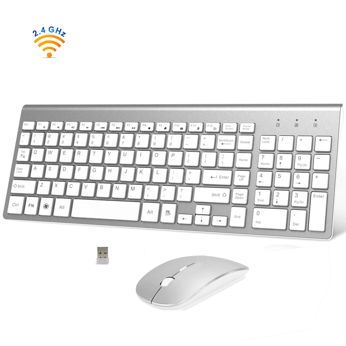 Use Keyboard Mouse Two Computers Compact Wireless Keyboard Mouse Combo Wireless Aliexpress