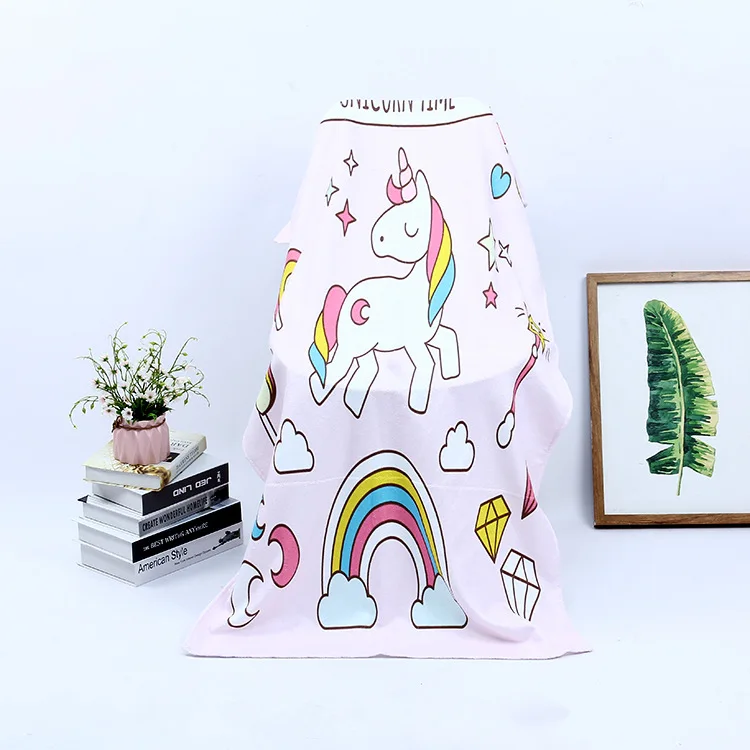 Beach Ultrafine fibers Texture of material Towel Towel cloth Outing Quick drying digital printing Bath towel - Цвет: 8