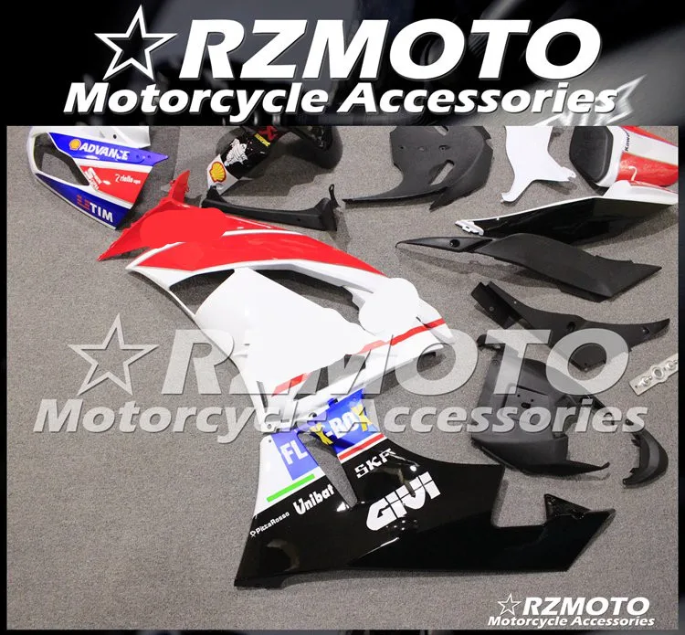 Мотоциклетный обтекатель abs Подходит для Kawasaki ZX6R 636 599 ZX-6R 2009 2010 2011 2012 корпусные детали пресс-форм Магазин № 0299
