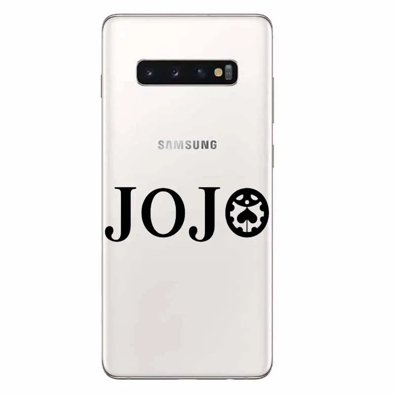 TPU JOJO'S необычное путешествие над небом JoJo аниме ТПУ чехол для телефона для samsung Glaxy S 6 7 8 9 10 Plus Note 8 9 10 - Цвет: TPU