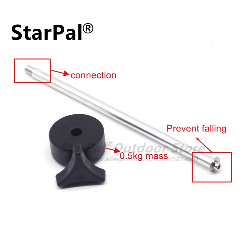 StarPal M12/M8/M10/M6 и молотковый сердечник с противовесом 0 5 кг для телескопа