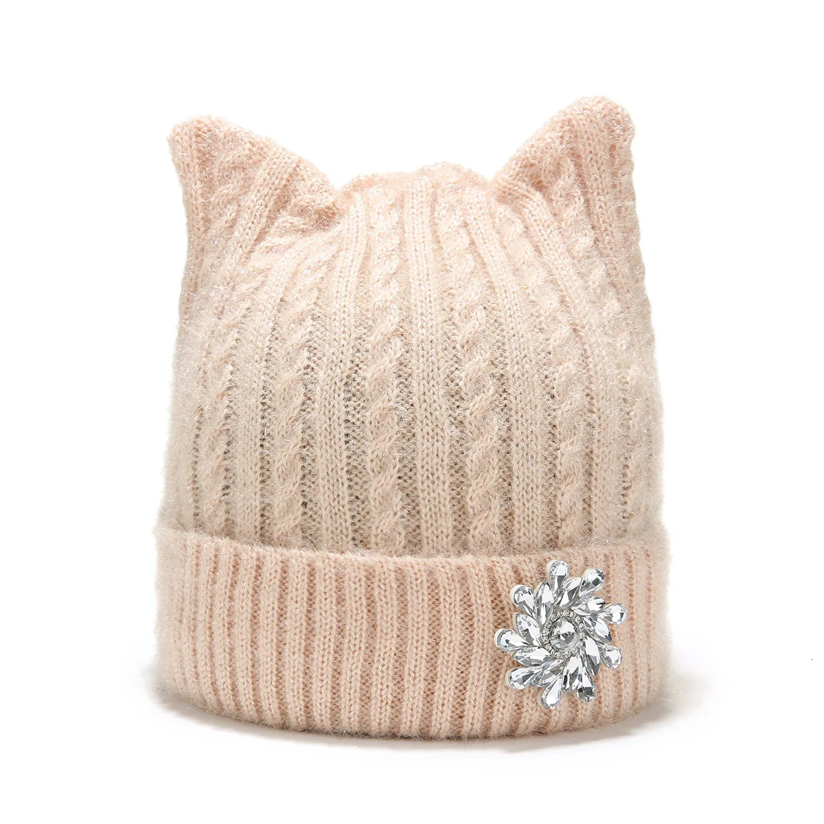 Зимние шапки и кошачьи ушки, зимние кепки для взрослых и влюбленных