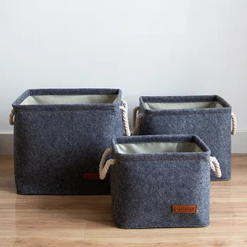 

Felt Storage Bag Felt Dirty Clothes Basket Home Toy Storage Basket Felt Dirty Clothes Storage Bucket