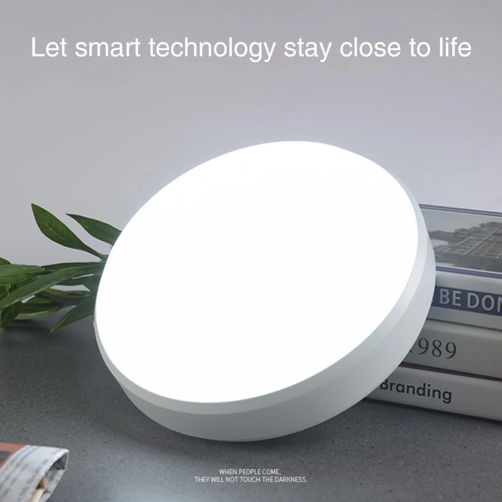 

Radar Sensor Sensitive Home Restroom Balcony Garage Multipurpose LED Ceiling Light Practical Hotel Modern Hallway Moistureproof
