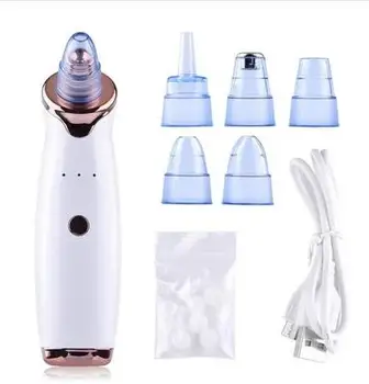

Microdermabrasion Blackhead Remover Vacuum Suction Face Pimple Acne Extractor Facial Pores Cleaner Skin Care Tools