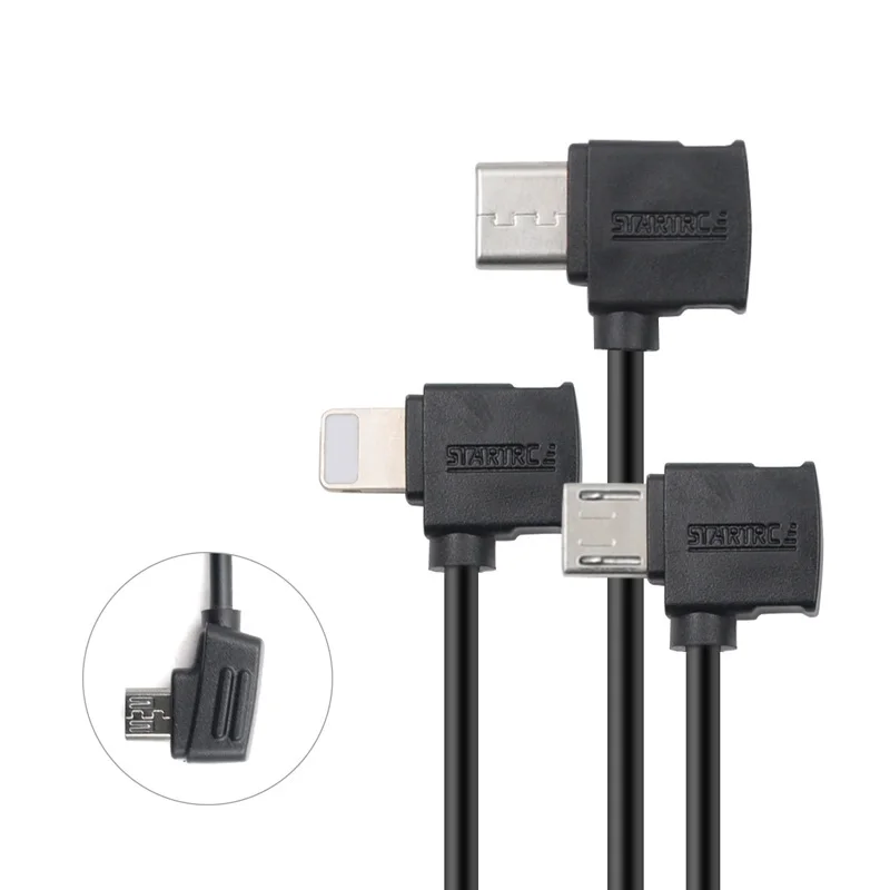 Кабель Micro USB Type c OTG для передачи данных Mavic Air мини аксессуары 10 см 30 телефонный