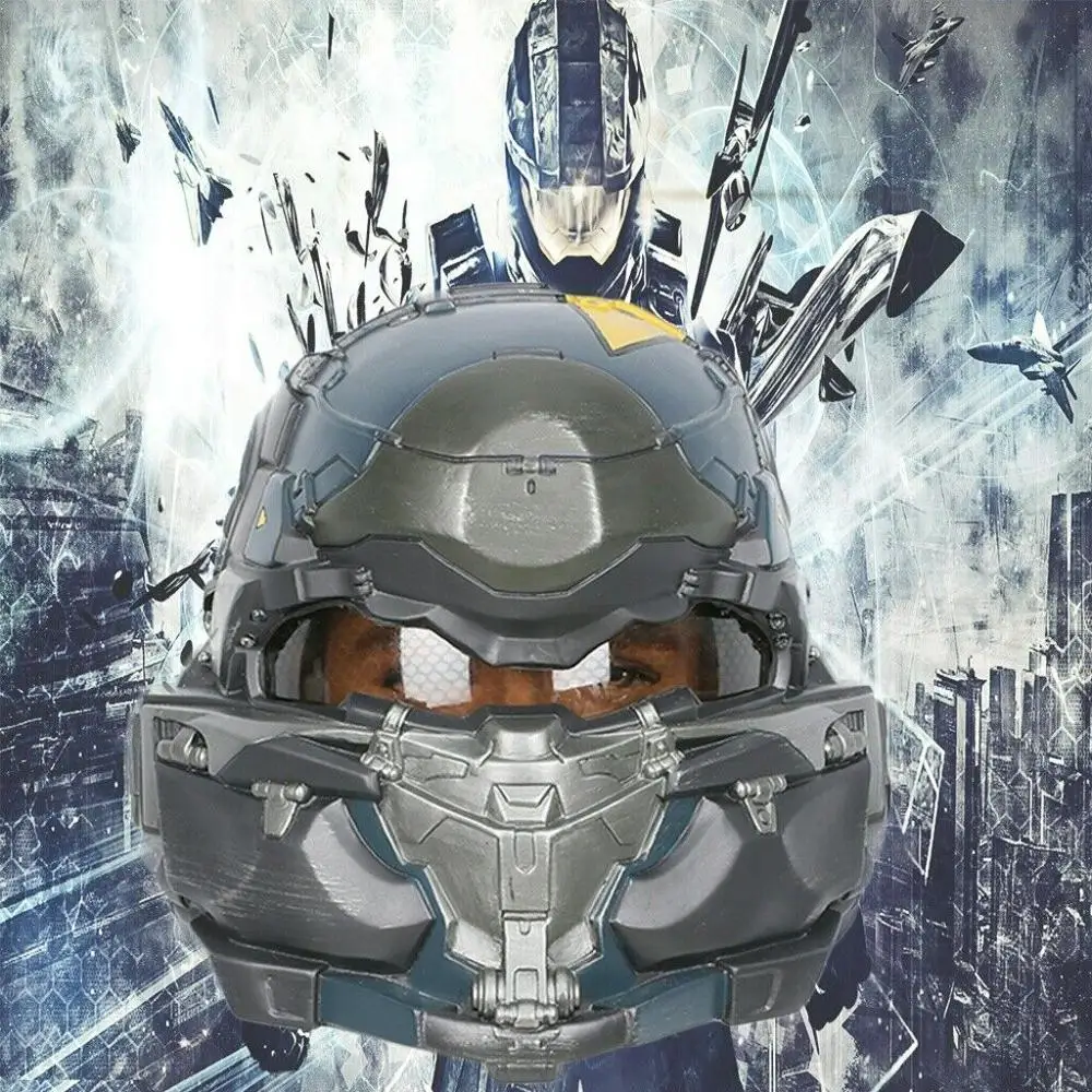 Xcoser Halo 5 大人のハロウィーン用の樹脂製ヘルメット ヘルメット コスプレ 変装アクセサリー 1 1 Aliexpress ノベルティ 特殊用途