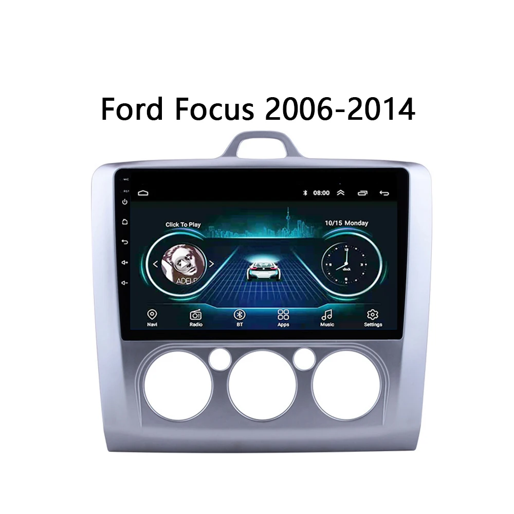 Car DVD Player For focus EXI MT 2 3 Mk2 2005 2006 2007-2014 auot radio Multimedia system vehicle GPS FM Carplay Android 8.1 9&quot |