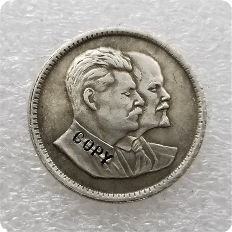 1949 Россия CCCP Ленин и Сталин профиль памятные монеты-копия монеты медаль