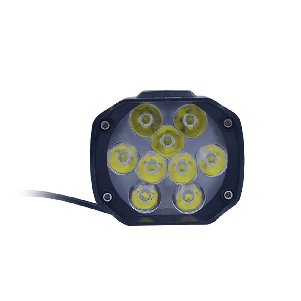

1PCS Factory Supply Led Car 27W 9smd led work light Round Offroad Auto Led Work Light 9led Led Headlight Led Driving Light