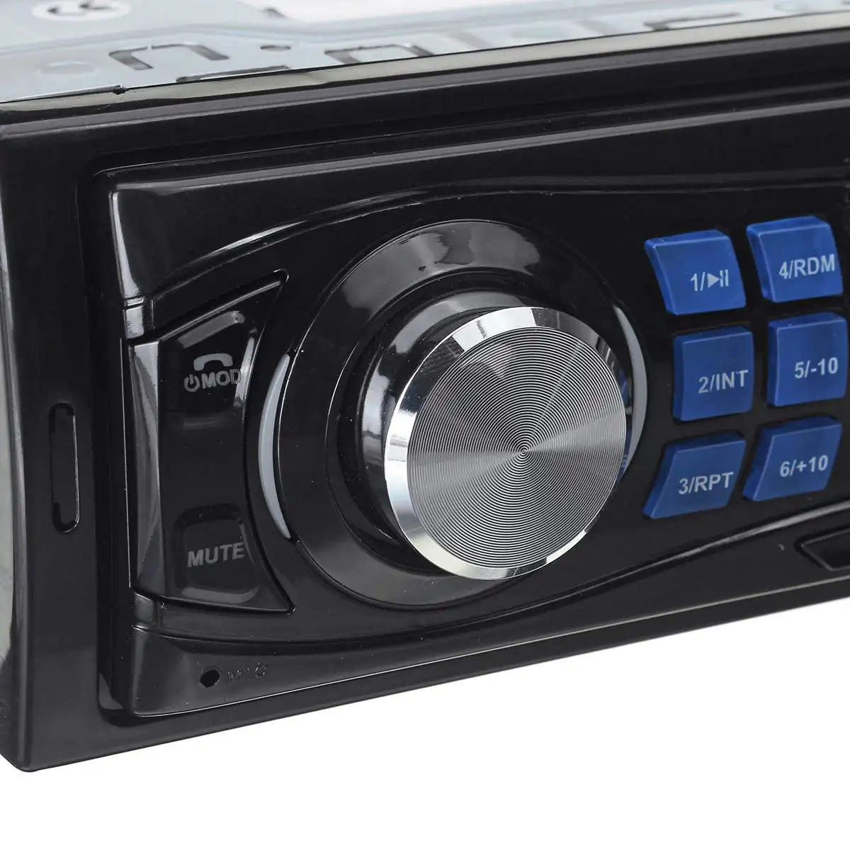 Автомобильный цифровой стерео Авто радио FM Aux вход приемник bluetooth SD USB 12V In-dash 1 din автомобильный MP3 мультимедийный плеер кардридер
