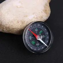 40 мм Диаметр мини карманные кнопки Компас для пеших прогулок кемпинга на открытом воздухе Принадлежности