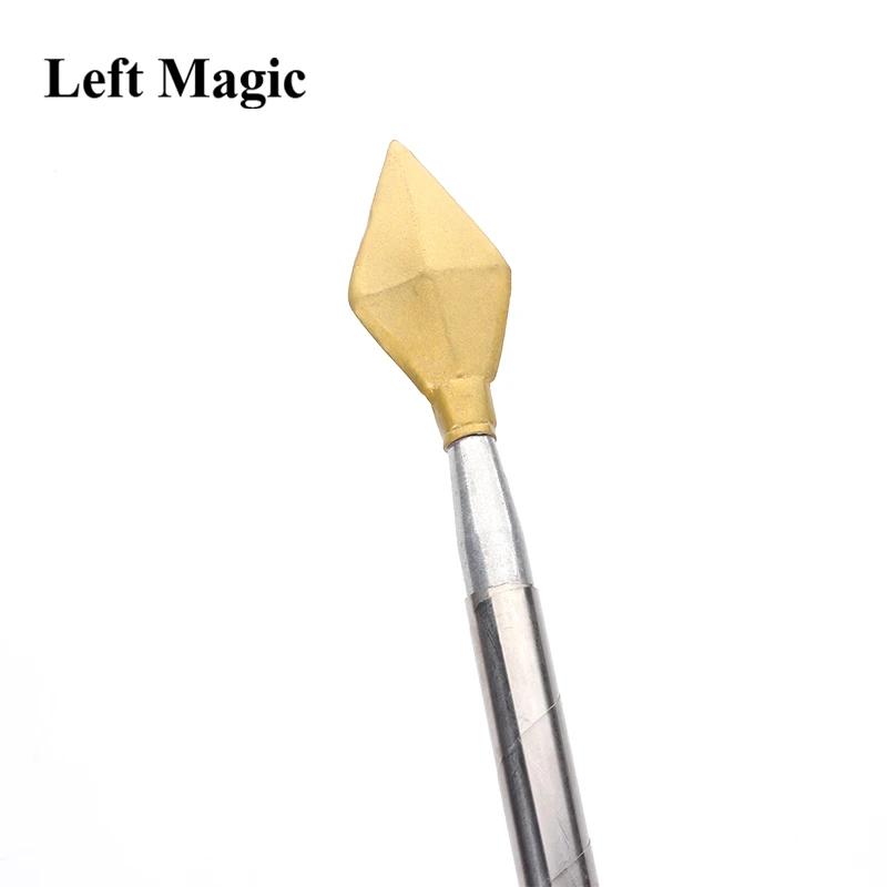 

Professional Appearing Lance - Metal (Silvery,1.6m long) Magic Tricks Magician Stage Gimmick Props Fun Silk to Magica Wand