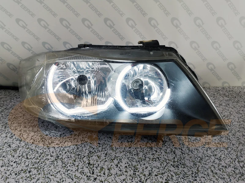 Для BMW E90 E91 saloon touring pre LCI 2005 2006 2007 2008 ультра яркий кристалл DTM M4 Стиль led Ангельские