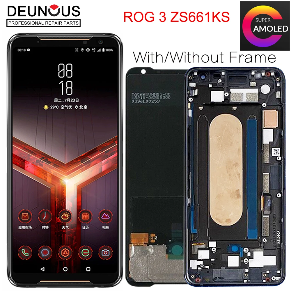 6-59-New-Amoled-For-Asus-ROG-3-ZS661KS-LCD-Display-Screen-Touch-Panel ...