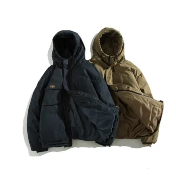 

2019 Autumn New Korean Version Of The Short Thick Tooling Wind Japanese Fashion Handsome Loose Casual Coat