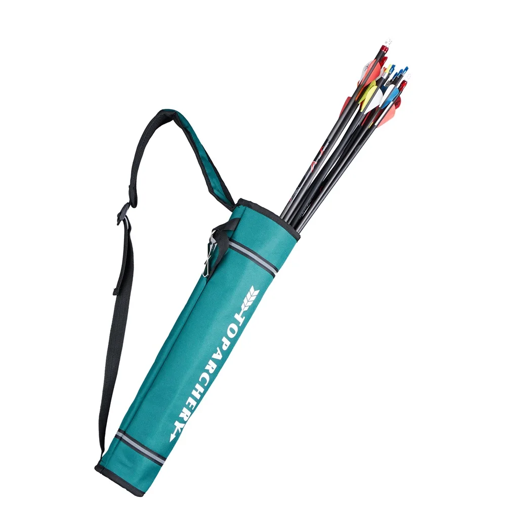Archery Arrow Quiver Holder, Backpack and Hip Dual Use Style, Recurve Bow Compound Target