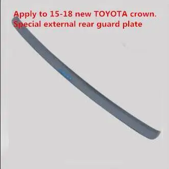 Подходит для 10-18 для TOYOTA new crown специальная задняя защитная накладка 13/14 для замены туловища - Цвет: D