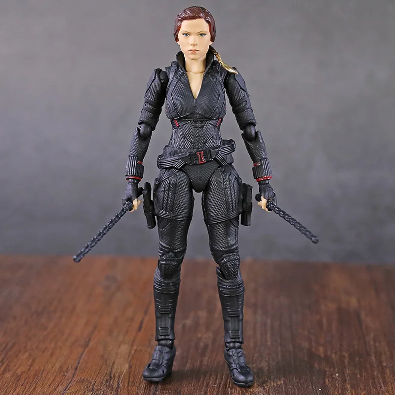 

SHF Marvel Avengers 4 Endgame Black Widow PVC Action Figure Collectible Model Toy