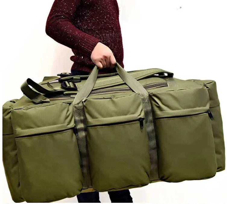 Мужские Винтажные дорожные сумки, Большая вместительная Холщовая Сумка-тоут, портативный Багаж, повседневная сумка, многофункциональная сумка для багажа