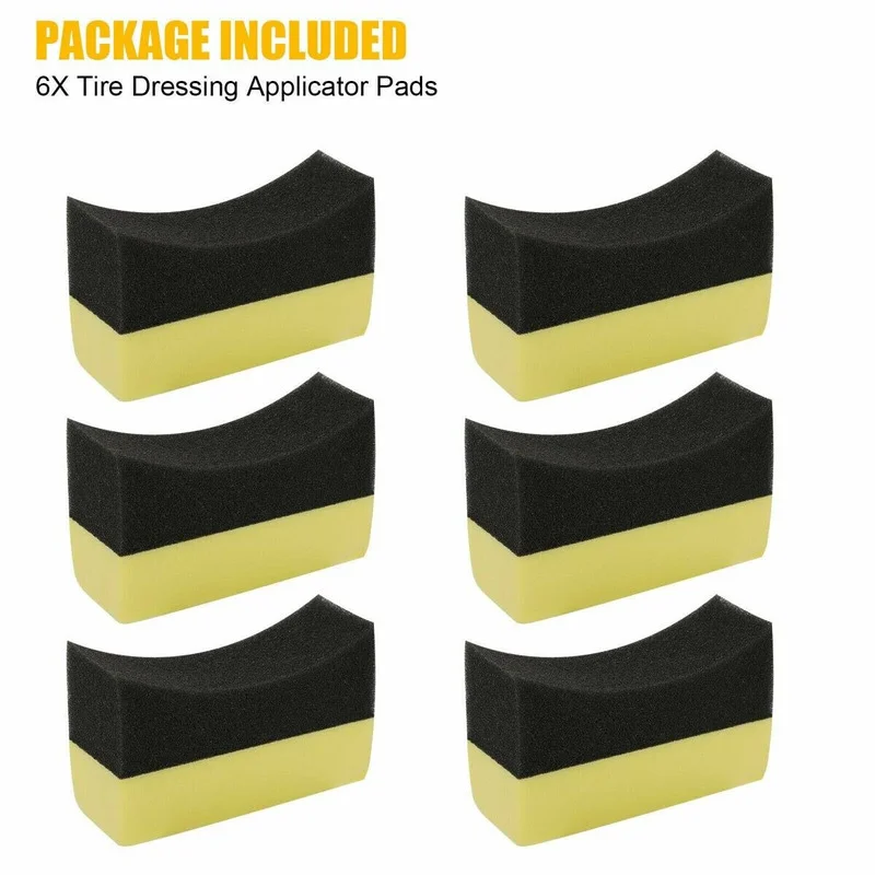 Tire Dressing Applicator Pads Tire Shine Polishing Sponge Pads Car