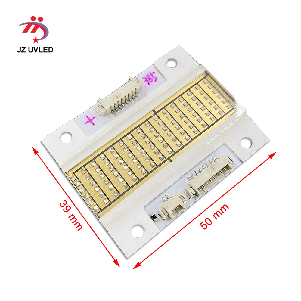 602011 A6F УФ-Светодиодный модуль для УФ-геля, отверждающий свет, УФ планшетный принтер, чернила, лак, отверждающие сухие лампы, 365nm 395nm ультрафиолетовые огни