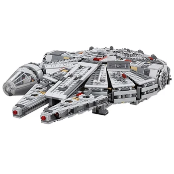 

IN Stock 1381pcs lepinblocks lepining star wars Millennium years starwars Falcons Lando Calrissian Building Blocks Toys 75257