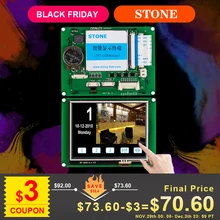 

3.5" TTL/ RS485/ RS232 Touch Screen LCD with Controller Board + Program Support Any Microcontroller