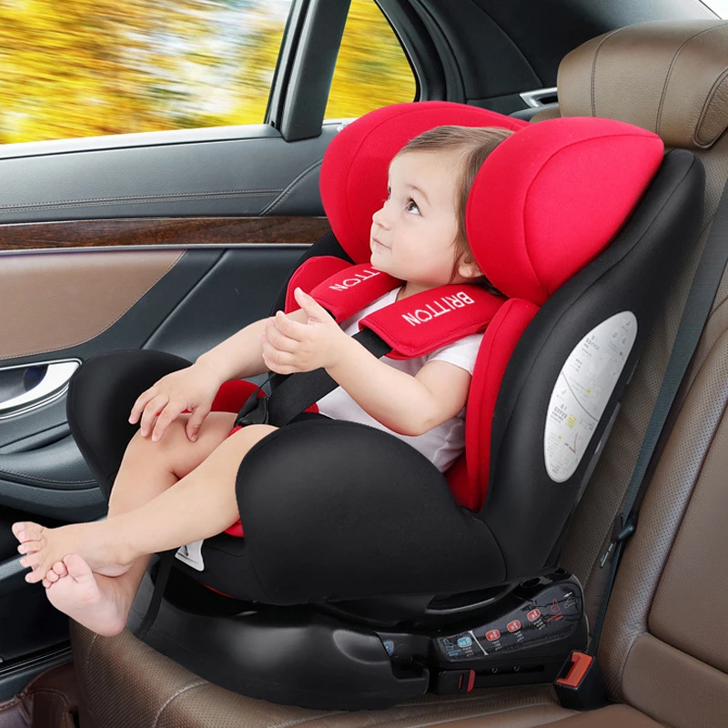 Детское безопасное сиденье для автомобиля с откидывающимся сидением для детей от 0 до 12 лет ISOFIX+ защелка