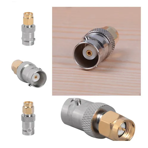 SMA To BNC Connectors Type Converter SMA Male To BNC Female ConnectorMale Female RF Connector Adapter Test