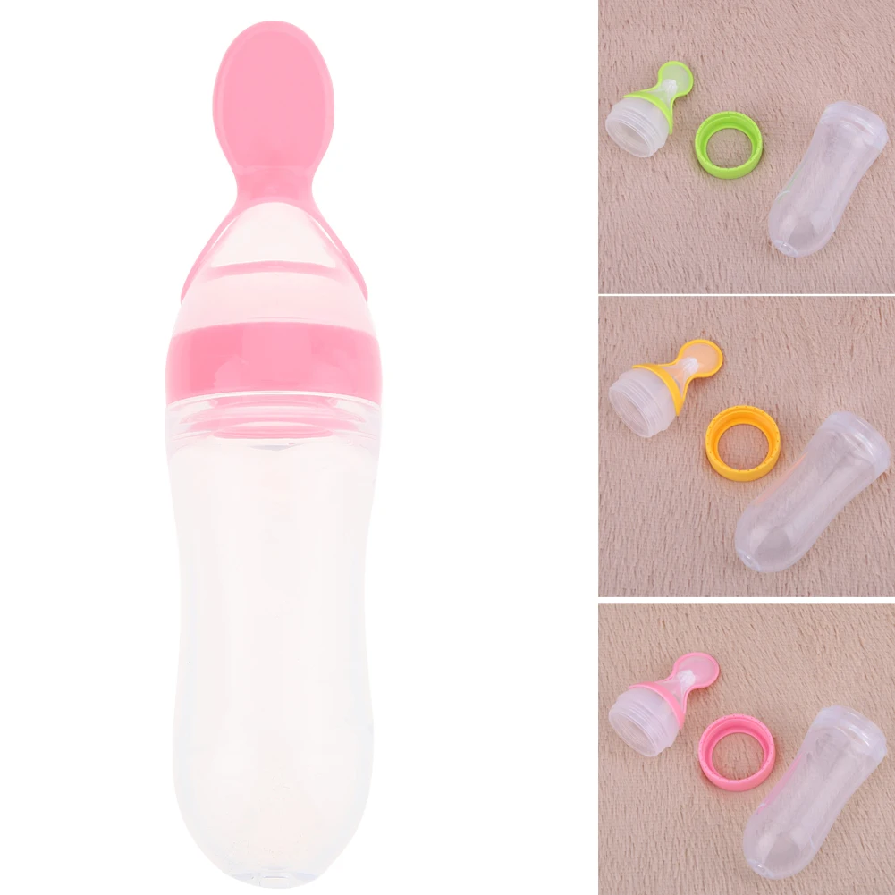 spoon type feeding bottle