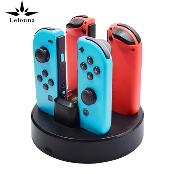 

4in1 Charging Dock for Nintendo Switch Joy-con Controller Charger Station Accessories Base Joy-con Charger for Nintend Switch